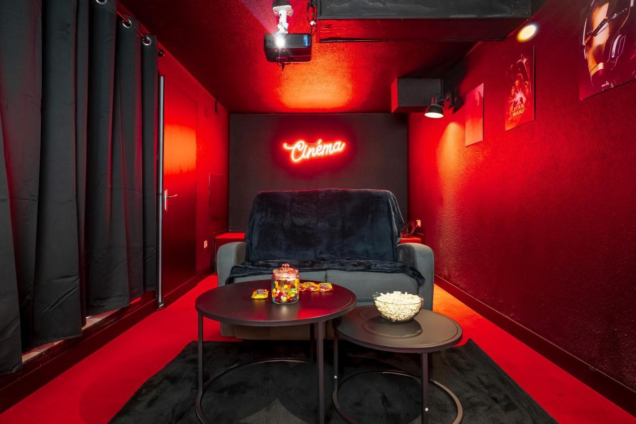 Appartamento Cocon Relax - Jacuzzi - Cinema Montbéliard Esterno foto