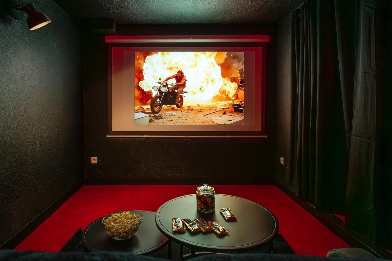 Appartamento Cocon Relax - Jacuzzi - Cinema Montbéliard Esterno foto